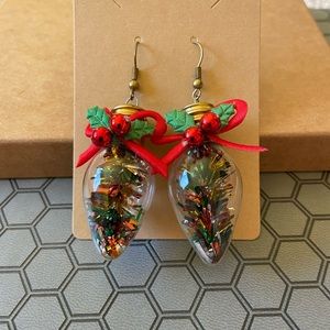 Christmas earrings!🎄